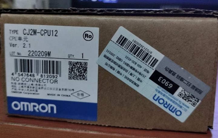 omron-cj2m-cpu12-plc-sysmac-cj-ซีรี่ส์-cj2m