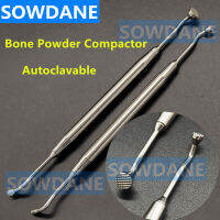ทันตกรรมกระดูก PowderCompactor รากระดูกสินบน Packer เครื่องมือผ่าตัดหยักเคล็ดลับกระดูกผง Plugger บรรจุเครื่องมือ
