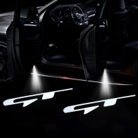 2pcs GT LED Projecor Puddle Light For Kia Ceed CARNIVAL Rio K5 K3 K2 K4 K7 K9 KX5 KIA GT Welcome Light Kia Car Door Light Bulbs  LEDs HIDs