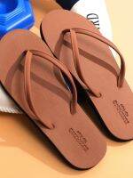 Summer flip-flops for men fashionable and personalized Korean version of mens and womens flip-flops flat beach shoes 2023 new style