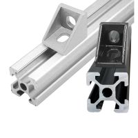 1 Piece Euro-Standard Corner Connector 2020 Series Corner Bracket Gusset for T Slot 6mm 2020 Series Aluminum Extrusion Profile