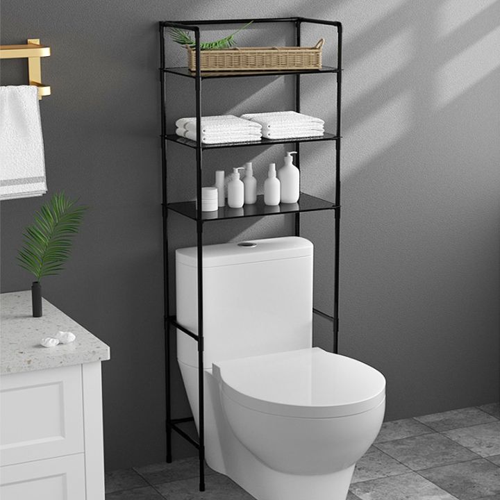 bathroom-shelf-organizer-ชั้นวางในห้องน้ำ-ชั้นวางห้องน้ำ-ชั้นวางของในห้องน้ำ-ชั้นวางของบนชักโครก-ชั้นวางคร่อมชักโครก-แข็งแรง-ชั้นวางของในห้องน้ำคร่อมชักโครก-อเนกประสงค์-bathroom-shelving-ชั้นวางของในห