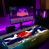 ขนาดใหญ่ LED โต๊ะเสื่อ XXL RGB คอมพิวเตอร์ M Ousepad เครน90x40เซนติเมตรแสงไฟแป้นพิมพ์เสื่อตาราง Pad Gamer ส่องสว่าง Mousepads