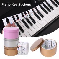 61/88 Keys Piano Stickers PVC Transparent Piano Keyboard Piano Keyboard Sticker Accessories Note Stave Electronic Name K2X1