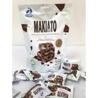 ขนมนำเข้า Makiato Macchiato Cocoa Crisp บิสกิตกรอบนูกัตรสโกโก้มัคคิอาโต 1ห่อ150กรัม(ประมาณ11ชิ้น) สินค้าพร้อมส่ง