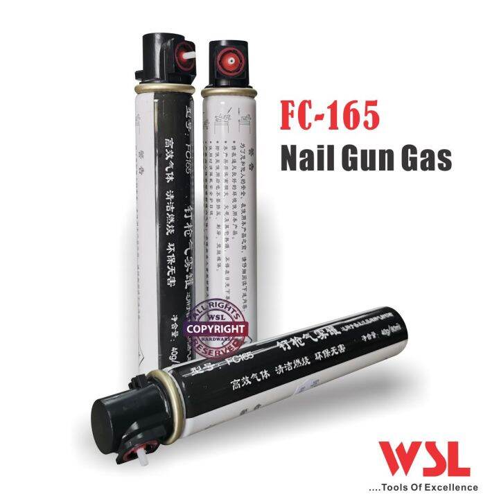 FC165 Nail Gun Gas Cylinder Hydrogen Fuel Cell Lazada