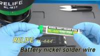 ( PRO+++ ) โปรแน่น.. ลวดตะกั่วบัดกรี ลวดเชื่อม ตะกั่วเชื่อม Relife RL-444 Battery nickel solder wire ราคาสุดคุ้ม แบ ต เต อร รี่ แบ ต เต อร รี เเ บ ต เต อร รี่ แบ ต เต อร รี่ แห้ง