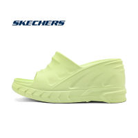 Skechers_สเก็ตเชอร์ส Foamies Max Cushioning Shoes รองเท้า ผู้หญิง Arch Fit Rumble Cali Shoes  รองเท้าแตะส้นสูง Wedge Sandals-S21739