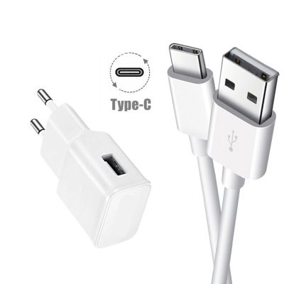 For Samsung Galaxy A21S A12 M31S A02S A52 A32 A42 A41 9V 1.67A Fast Phone Charger Adapter EU Plug Type-c USB Cable Charger