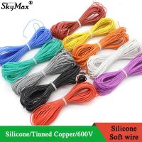 ◇ 1M/5M Heat-resistant cable 30 28 26 24 22 20 18 16 15 14 13 12 10 AWG Ultra Soft Silicone Wire High Temperature Flexible Copper