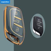 【XPS】Car Remote Key Case TPU อุปกรณ์เสริมสำหรับ MG ZS EV MG6 EZS HS EHS 2019 Roewe RX5 I6 I5 RX3 RX8 ERX5