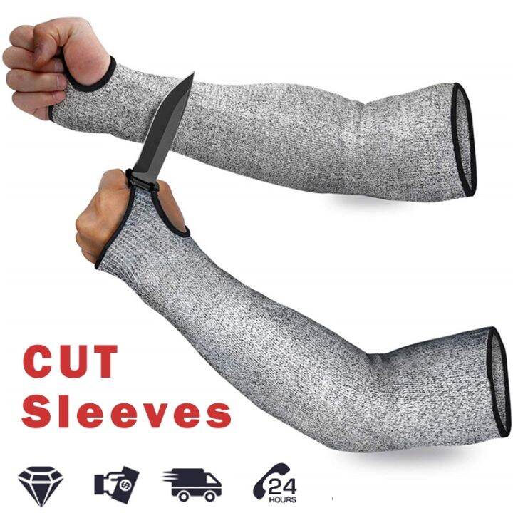 cw-breathable-arm-guard-level-5-hppe-safety-anti-cut-sleeve-gloves-garden-workplace-labor-protection-45cm-length