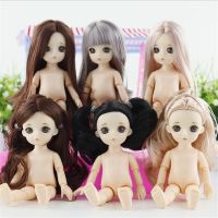 New 13 Movable Jointed Dolls Toys Mini 16cm BJD Baby Girl Boy 112 Naked Nude Body Fashion for Gift