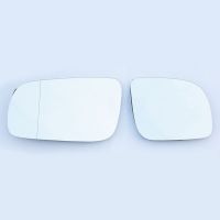 Magee8 Side Mirror Glass 4 MK4 White Blue Definition Heated Rearview Automotive Accessories Trim