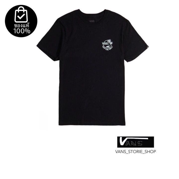 เสื้อยืดvans Mini Dual Palm Iii T Shirt Black White สินค้ามีประกันแท้ Th 