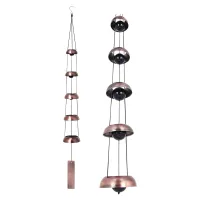 Temple Wind Bell -Memorial Bell Feng Shui Wind Chime for Outdoor Decoration in Yard