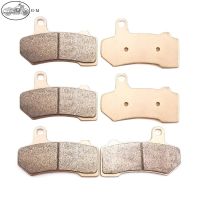 Copper Sintering Brake Pads For Harley Touring FLHR Street Glide Road King Ultra Classic Electra Glide 08-22 VRSCF V-Rod Muscle