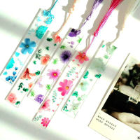 Glue Dropping Process Stationery Gifts New Style Transparent Bookmark Flower Bookmark Learning Supplies