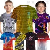 New 3-14 Years Old  T-Shirts Kids Games T-Shirt Graphic Printed Kids Shirts Everyday Short Sleeves