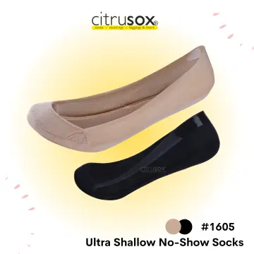 Shallow No-Show Loafer Toe Socks – Citrusox