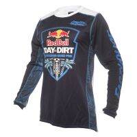 Fasthouse RedBull Day สำหรับผู้ชาย,เสื้อยืดลายจักรยานยนต์แขนยาวขี่จักรยานจักรยานดาวน์ฮิลล์เสือภูเขาระบายอากาศได้ดีมอเตอร์ไซค์วิบากเจอร์ซีย์