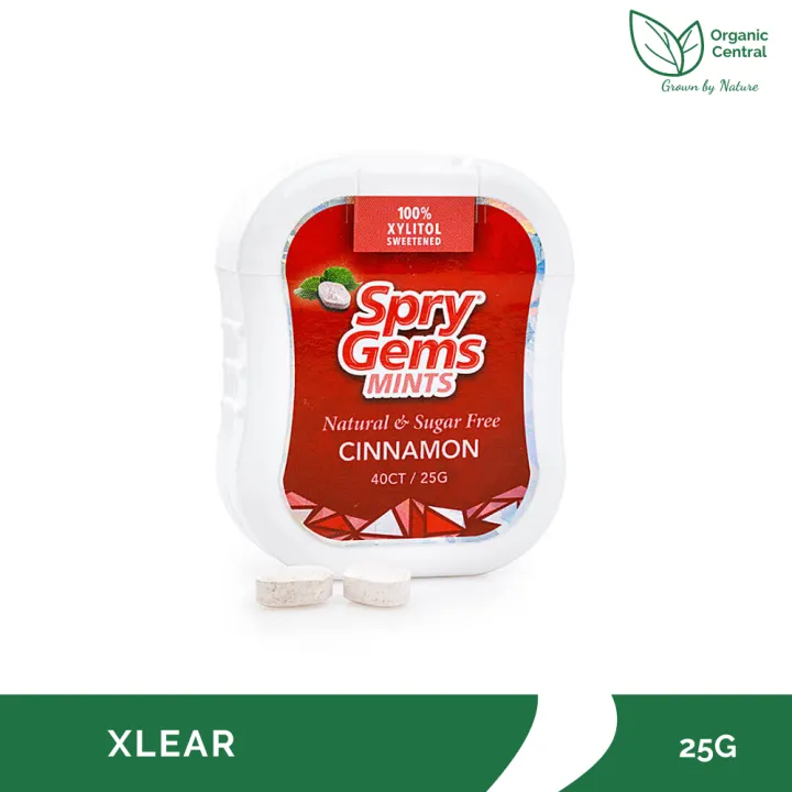Spry Gems Mints Cinnamon 25g Lazada PH