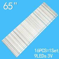 New 16PCS/lot 720mm 9LEDs 3V For 65 TV LED65D9-03 LED65D9-04 LED65D09-ZC14AG-01 LS65AL88A72 G65Y-T F65N 30365009207 LSC650FN05-W