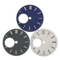 【YF】 NH38 Dials Green Luminous 28.5mm Hollow Watch Dial for NH34 Movement