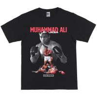 [S-5XL]ผ้าฝ้าย 100% เสื้อยืด พิมพ์ลาย Muhammad Ali Boxing สําหรับผู้ชาย S-5XL