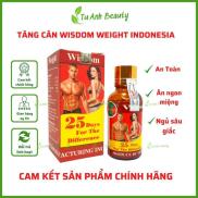 Tăng cân wisdom , vitamin tăng cân wisdom chính hãng indonesia tăng cân an