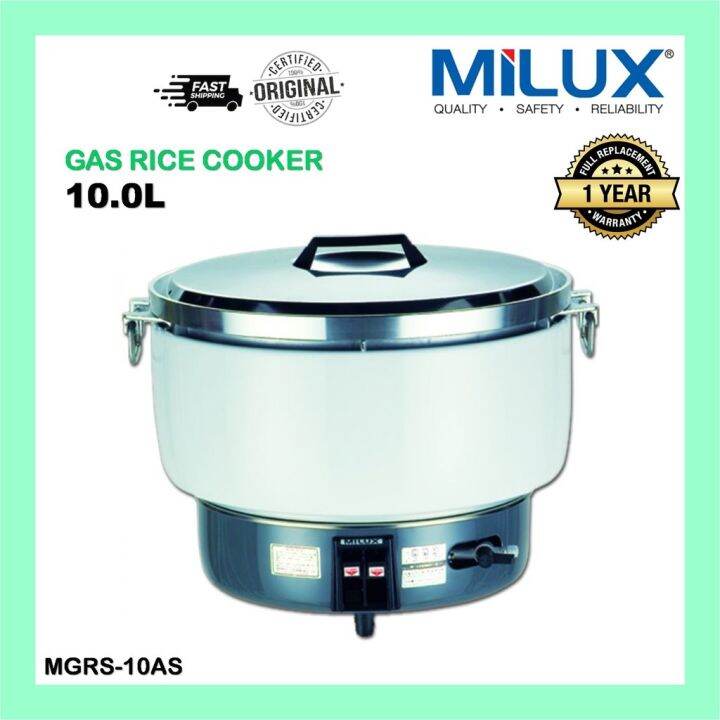 milux gas rice cooker