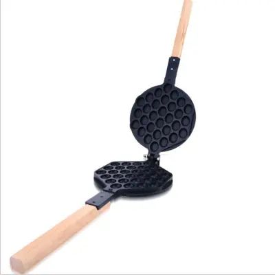 กระทะทำวาฟเฟิลฮ่องกง ใช้กับเตาแก็ส เตาขนม วาฟเฟิล ฮ่องกง Waffle Ball