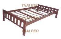 THAI BED 3.5ฟุต ฐานเตียงรับที่นอนขนาด3.5ฟุต เตียงเหล็กไร้ขาคั้มกลาง Single steel bed เตียงเหล็กหนา เตียงเหล็กไม่มีเสียงดัง เตียงเหล็กสำหรับคอนโด