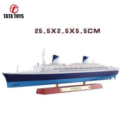 1-1250-rms-titanic-lusitania-mauretania-normantie-britannio-france-หุ่นจำลองเรือเดินสมุทร-atlas-diecast-เรือของเล่น-collectiabl