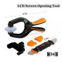 Jakemy 2 in 1 LCD Screen Opening Tool Kit Handy Phone Opening Pliers for Cell Phone Home Electronics DIY Repair Disassemble Tool Sets