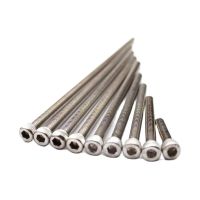 Stainless Steel Allen Bolt Socket Head Cap Screws Fully Threaded M3 M4 M5 M6 M8 Extra Long 55mm To 300mm Nails Screws Fasteners