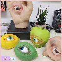 ON SALE The All Seeing Fruit peculiar fruit creative resin ornaments with eyes spoof toys high-quality resin material