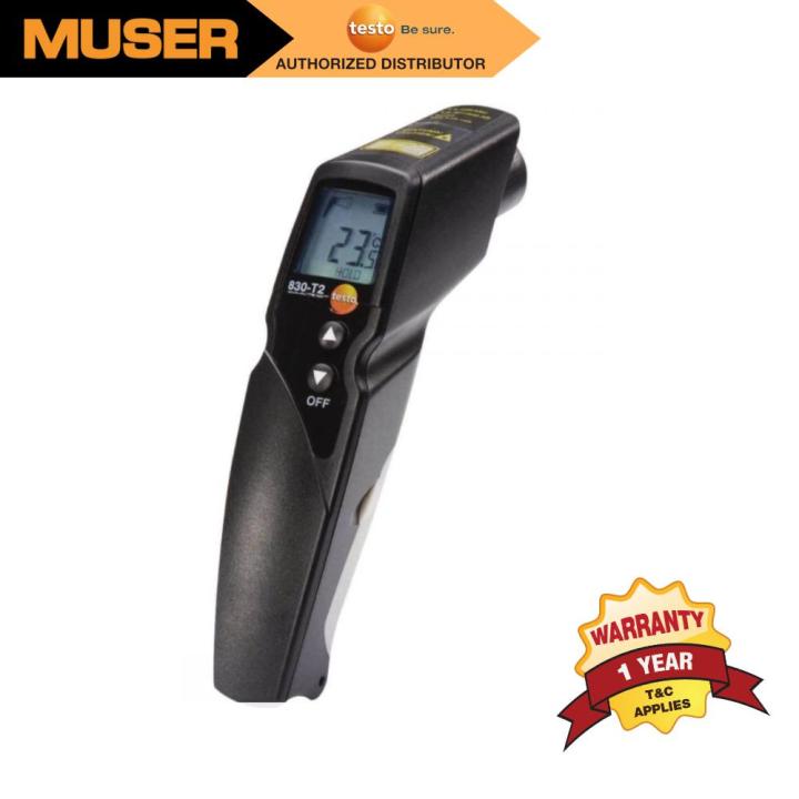 Testo 830 T2 Infrared Thermometer Lazada 8650