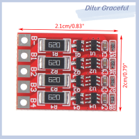 Ditur บอร์ดสมดุลไอออนไอออนฟอสเฟต4S 3.2V สำหรับชาร์จแบบปกป้องบอร์ดสมดุล1ชิ้น