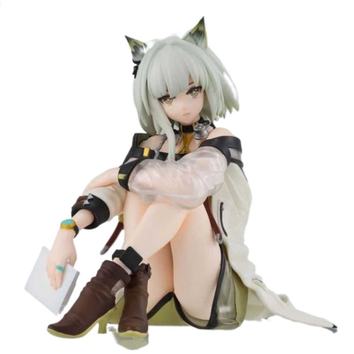 ☍ 10cm Arknights Kal'tsit Anime Figure Arknights Noodle Stopper Figure  Kal'tsit Action Figure Collection Model Doll Toy 