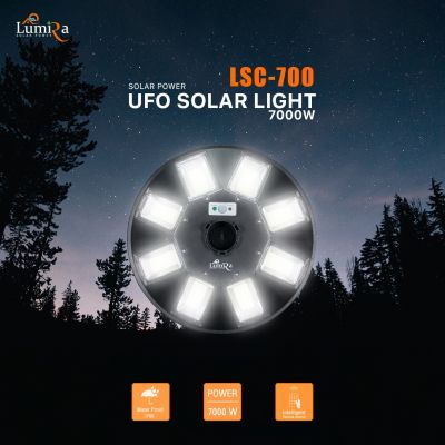 Lumira SOLAR POWER UFO SOLAR LIGHT รุ่น LSC-700 (7000W)