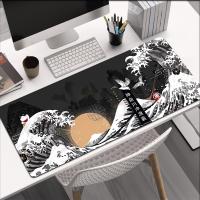 【jw】✌❂℡  Computer Japan The Of Kanagawa Large Mousepad Gamer Rubber Otaku pad Laptop Desk