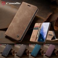 CaseMe High Quality Retro Magnetic Flip Leather Case for OnePlus Nord 7 8 Pro 8T Wallet Card Cover One Plus 11 Phone Cases Coque