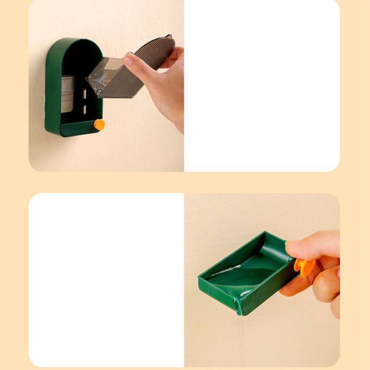 new-soap-box-drain-toilet-suction-cup-wall-mounted-non-perforated-student-dormitory-soap-box