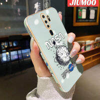 JIUMOO เคสสำหรับ OPPO A9 2020 A5 2020ลายตัวถังท้องฟ้าใหม่พื้นผิวขอบสี่เหลี่ยมเคสนิ่มซิลิกาเจลกันกระแทกเคสมือถือฝาครอบป้องกันเลนส์กล้องถ่ายรูป