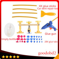 Gold Bridge 28x Puller Tabs รถ Dent Removal Paintless Dent Repair Hand ชุดเครื่องมือกาว 100W 4x กาว Sticks