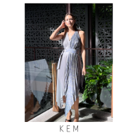 Kemissara Eva Dress 2 Tone Grey/Lilly