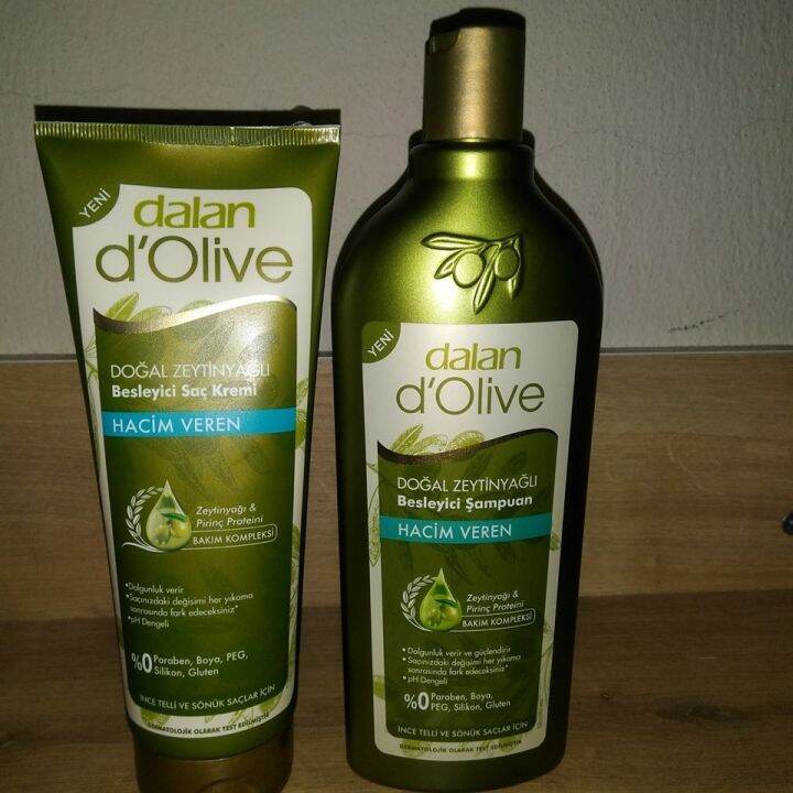 Dalan d'Olive แชมพูและคอนดิชั่นเนอร์นำ้มันมะกอก Dalan d'Olive ...