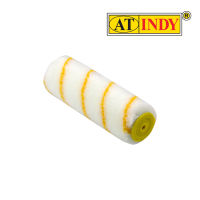 AT INDY Acrylic Yellow Line Fabric Roller Cover อะไหล่ลูกกลิ้งขนเชือกคาดเหลือง 7" C50107