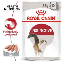 Royal Canin Pouch Instinctive Loaf อาหารเปียก สำหรับแมวโตอายุ 1 ปีขึ้นไป (Loaf) x 12ซอง